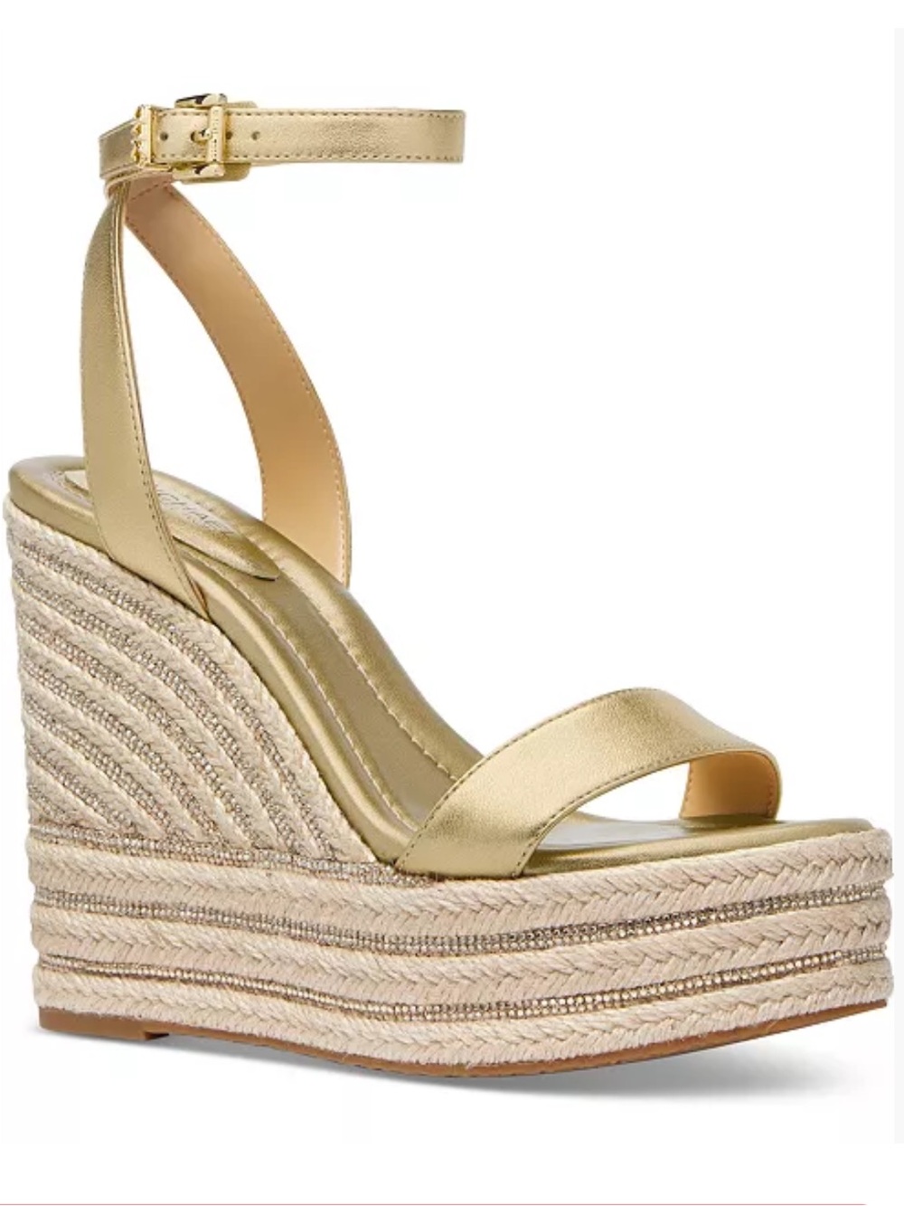 MICHAEL Michael Kors
Women's Leighton Espadrille Wedge Sandals - Sz 6.5 LIKE NEW